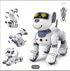 Robo Buddy Dog – Interactive Electronic Pet with LED Eyes & Controller