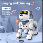 Robo Buddy Dog – Interactive Electronic Pet with LED Eyes & Controller